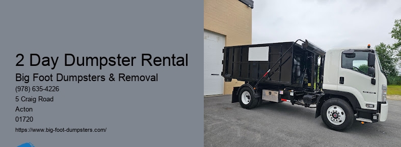 front load dumpster rental