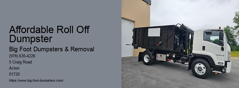 flat rate dumpster rental