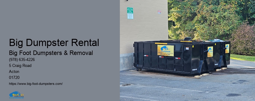 dumpster rental near me prices