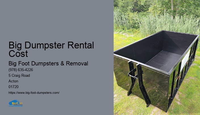 what size dumpster to rent