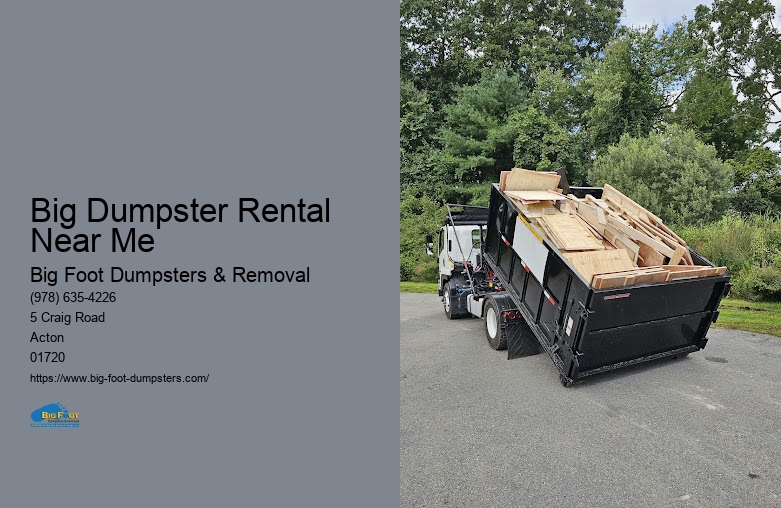 construction dumpster rental cost