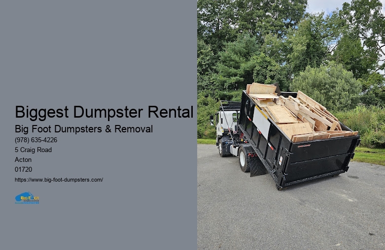 how much dumpster rental cost