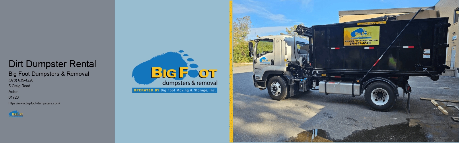 Dirt Dumpster Rental