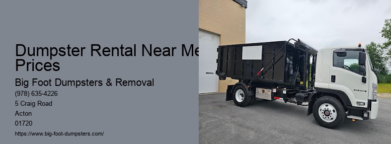 trailer dumpster rental