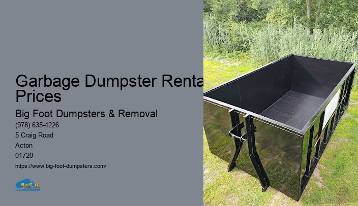 bin dumpster rental