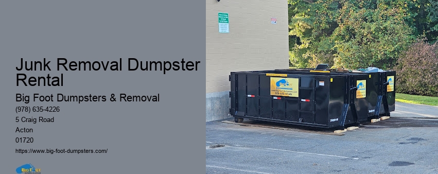 monthly dumpster rental cost