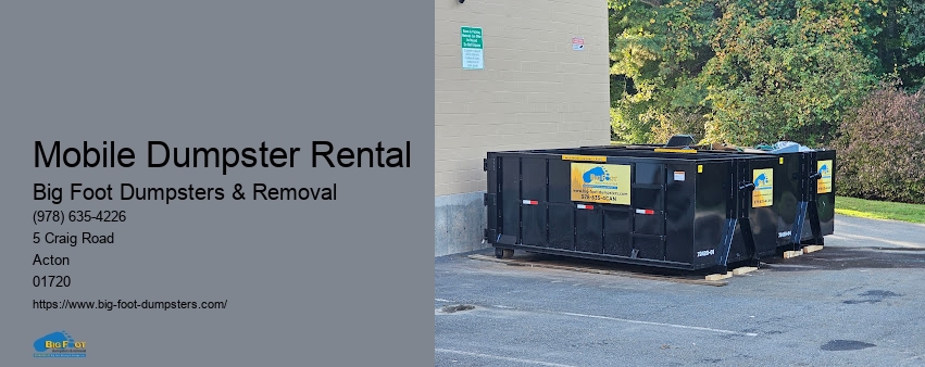 large dumpster rental