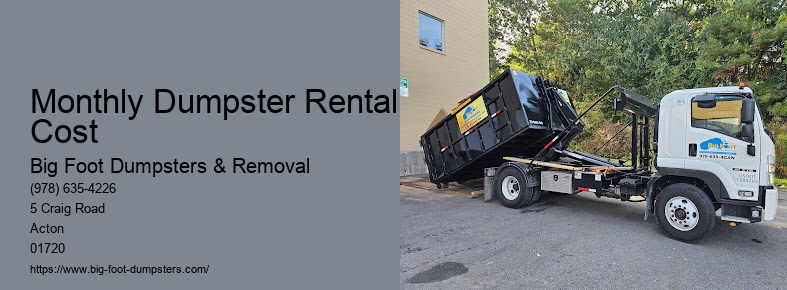 driveway dumpster rental