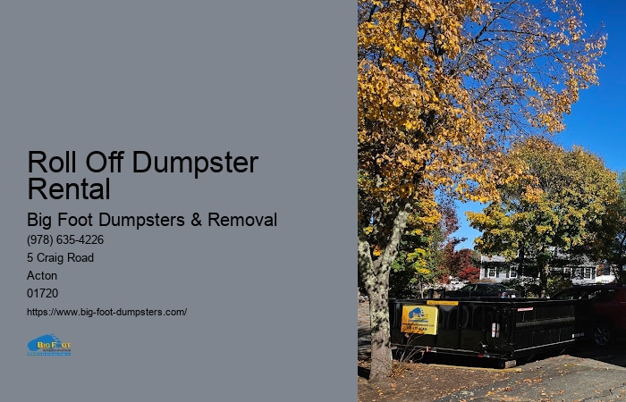 same day dumpster rental