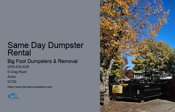 best way dumpster rental