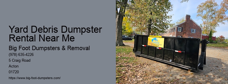 long term dumpster rental