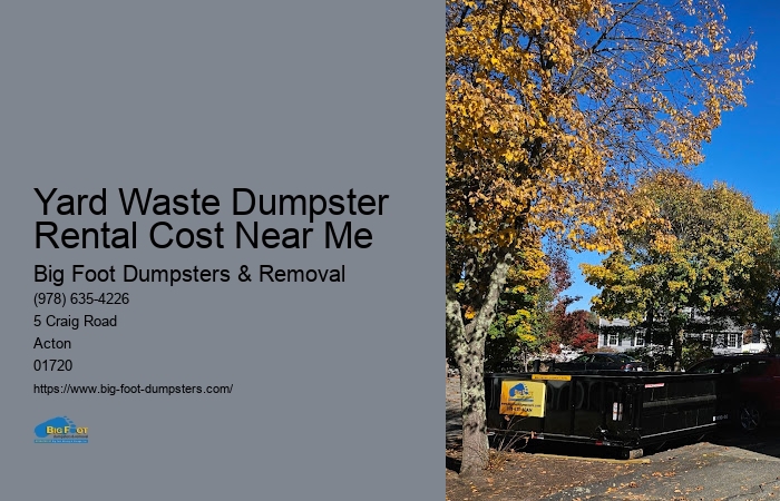 dumpster rental cost